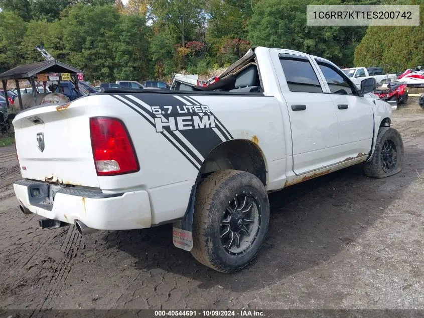 2014 Ram 1500 Express VIN: 1C6RR7KT1ES200742 Lot: 40544691