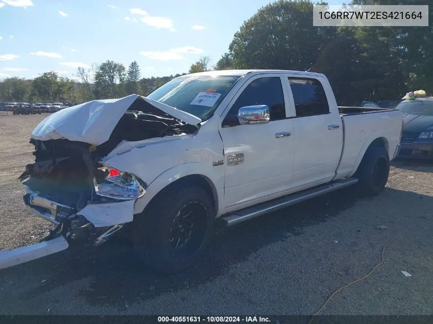 2014 Ram 1500 Longhorn VIN: 1C6RR7WT2ES421664 Lot: 40551631