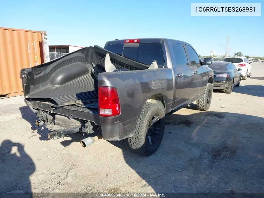 2014 Ram 1500 Lone Star VIN: 1C6RR6LT6ES268981 Lot: 40552345