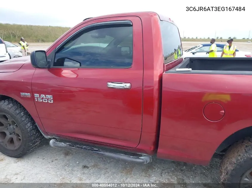 2014 Ram 1500 Tradesman VIN: 3C6JR6AT3EG167484 Lot: 40554012