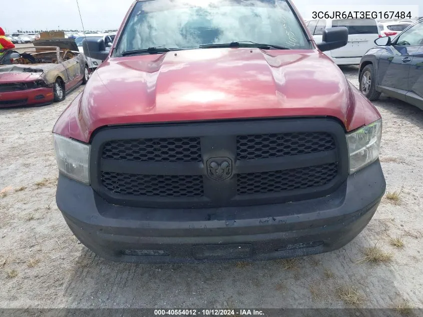 2014 Ram 1500 Tradesman VIN: 3C6JR6AT3EG167484 Lot: 40554012