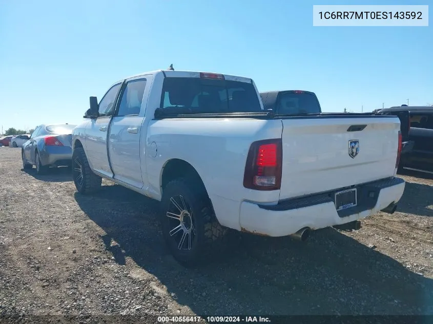 1C6RR7MT0ES143592 2014 Ram 1500 Sport