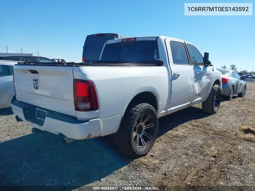 1C6RR7MT0ES143592 2014 Ram 1500 Sport