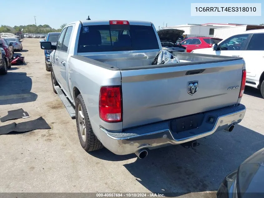 2014 Ram 1500 Lone Star VIN: 1C6RR7LT4ES318010 Lot: 40557694