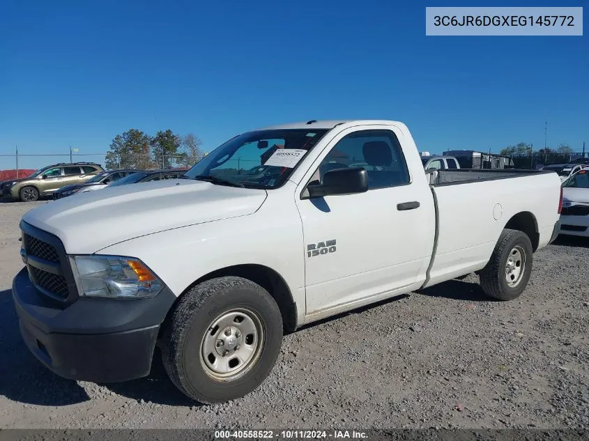 2014 Ram 1500 Tradesman VIN: 3C6JR6DGXEG145772 Lot: 40558522