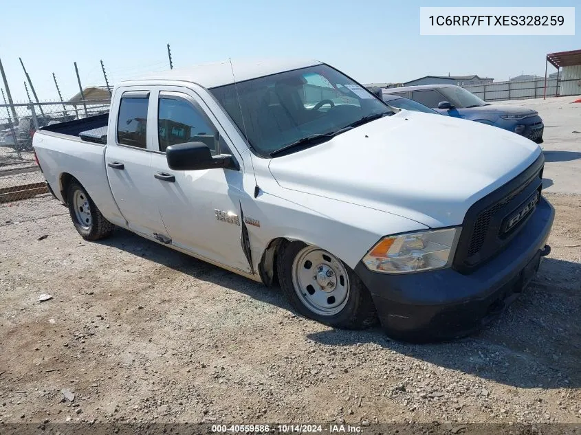 2014 Ram 1500 Tradesman VIN: 1C6RR7FTXES328259 Lot: 40559586