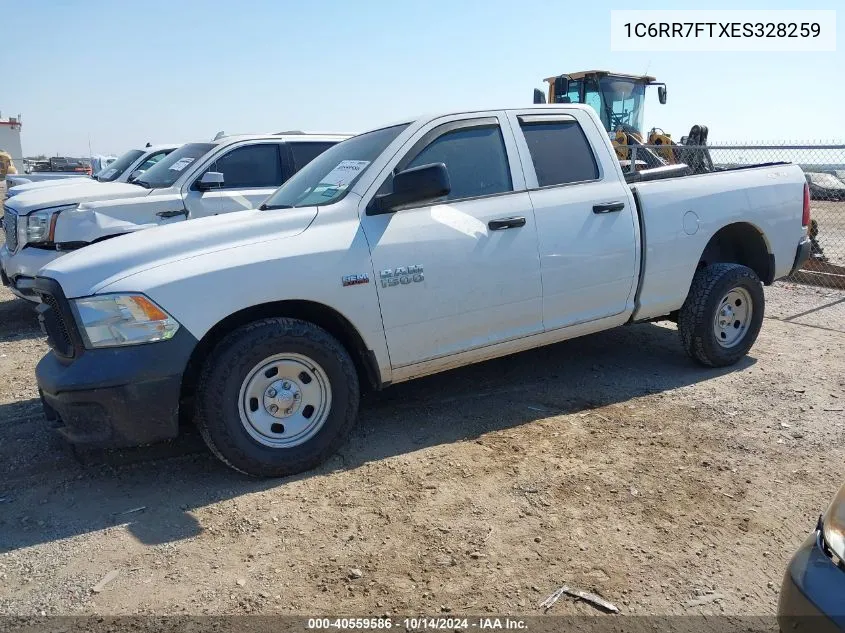 2014 Ram 1500 Tradesman VIN: 1C6RR7FTXES328259 Lot: 40559586