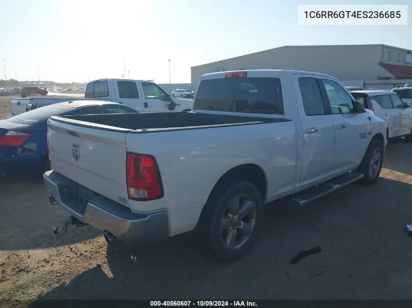 2014 Ram 1500 Slt VIN: 1C6RR6GT4ES236685 Lot: 40560607