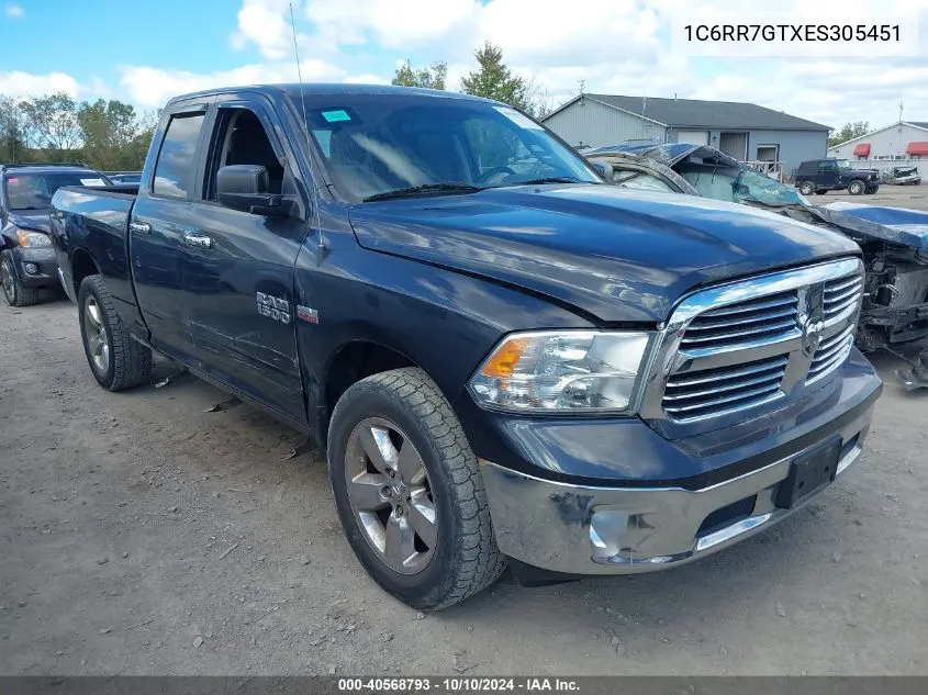 2014 Ram 1500 Big Horn VIN: 1C6RR7GTXES305451 Lot: 40568793