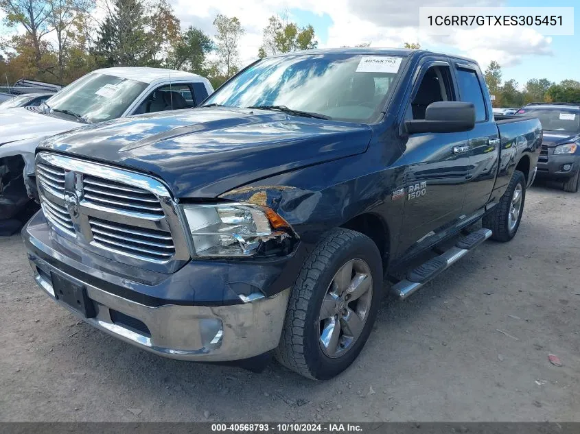 1C6RR7GTXES305451 2014 Ram 1500 Big Horn