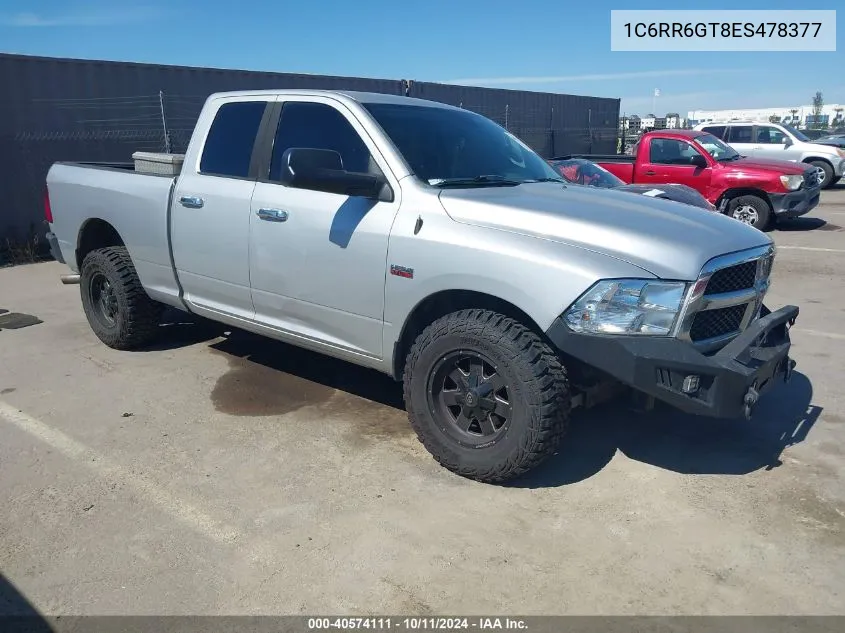 2014 Ram 1500 Slt VIN: 1C6RR6GT8ES478377 Lot: 40574111