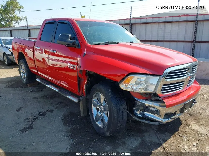 2014 Ram 1500 Slt VIN: 1C6RR7GM5ES354520 Lot: 40583506