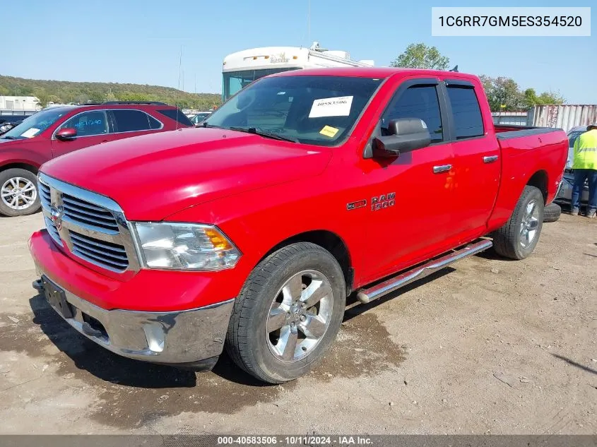 2014 Ram 1500 Slt VIN: 1C6RR7GM5ES354520 Lot: 40583506