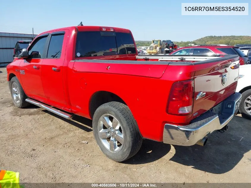 2014 Ram 1500 Slt VIN: 1C6RR7GM5ES354520 Lot: 40583506