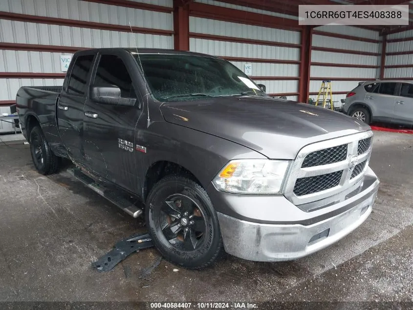 2014 Ram 1500 Slt VIN: 1C6RR6GT4ES408388 Lot: 40584407