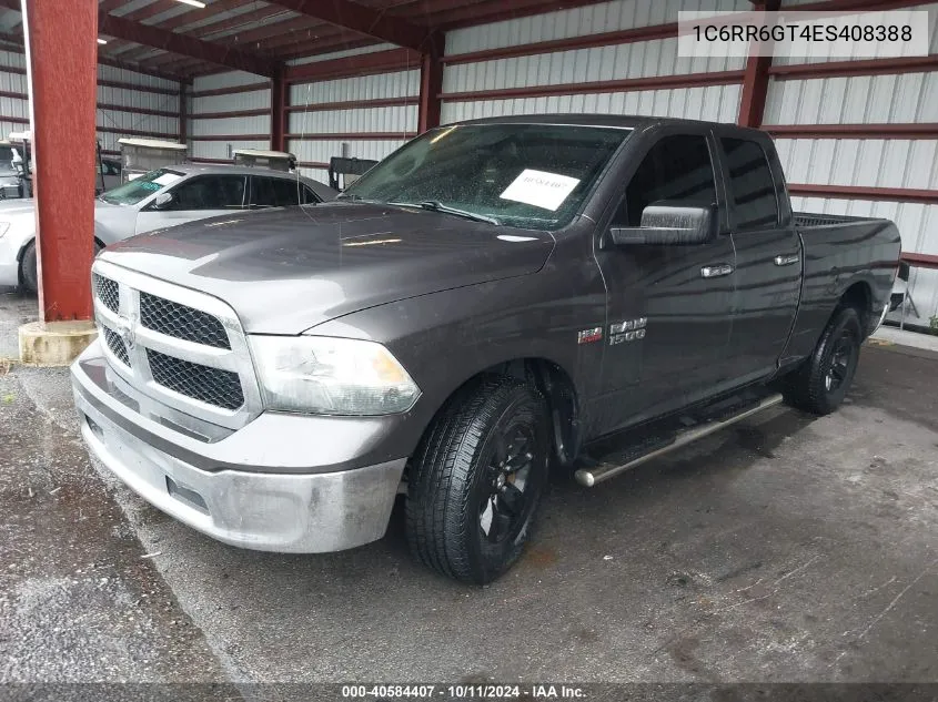 2014 Ram 1500 Slt VIN: 1C6RR6GT4ES408388 Lot: 40584407