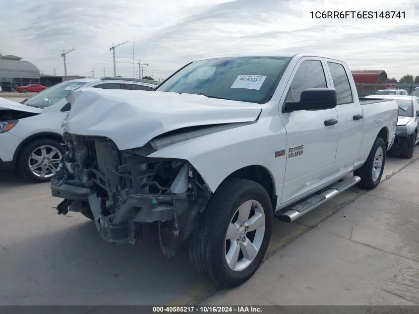 2014 Ram 1500 Express VIN: 1C6RR6FT6ES148741 Lot: 40585217