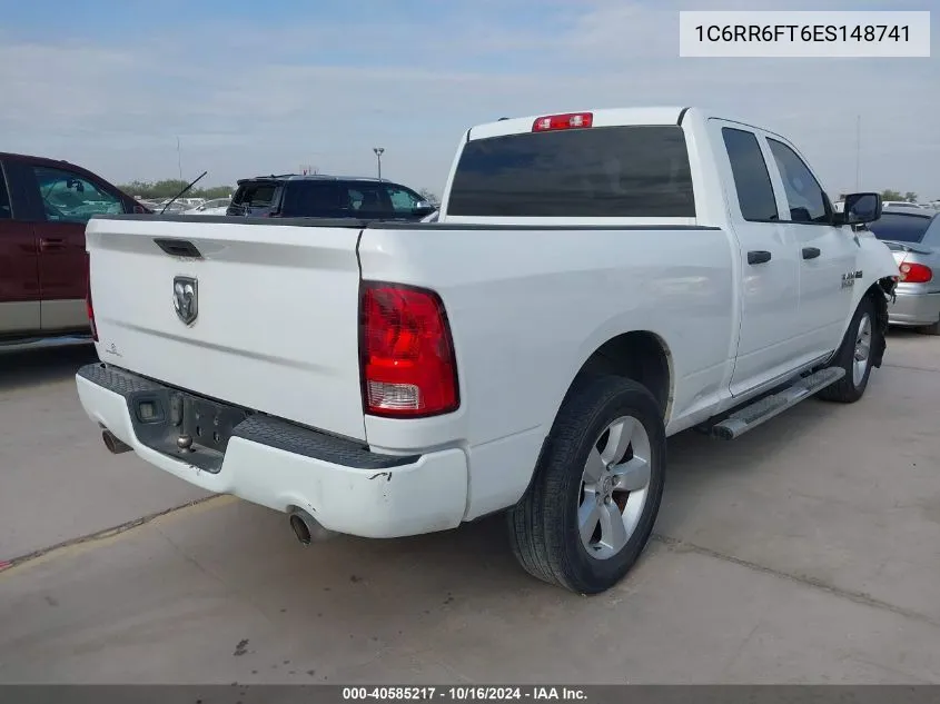 2014 Ram 1500 Express VIN: 1C6RR6FT6ES148741 Lot: 40585217