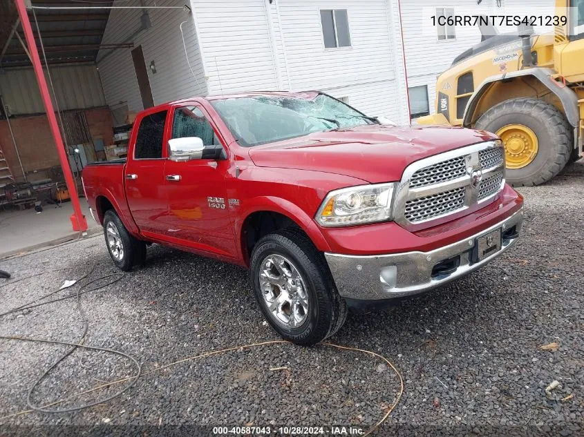 2014 Ram 1500 Laramie VIN: 1C6RR7NT7ES421239 Lot: 40587043