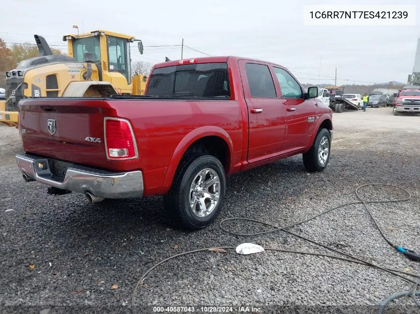 2014 Ram 1500 Laramie VIN: 1C6RR7NT7ES421239 Lot: 40587043