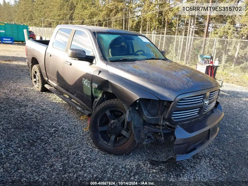 2014 Ram 1500 Sport VIN: 1C6RR7MT9ES315702 Lot: 40587624