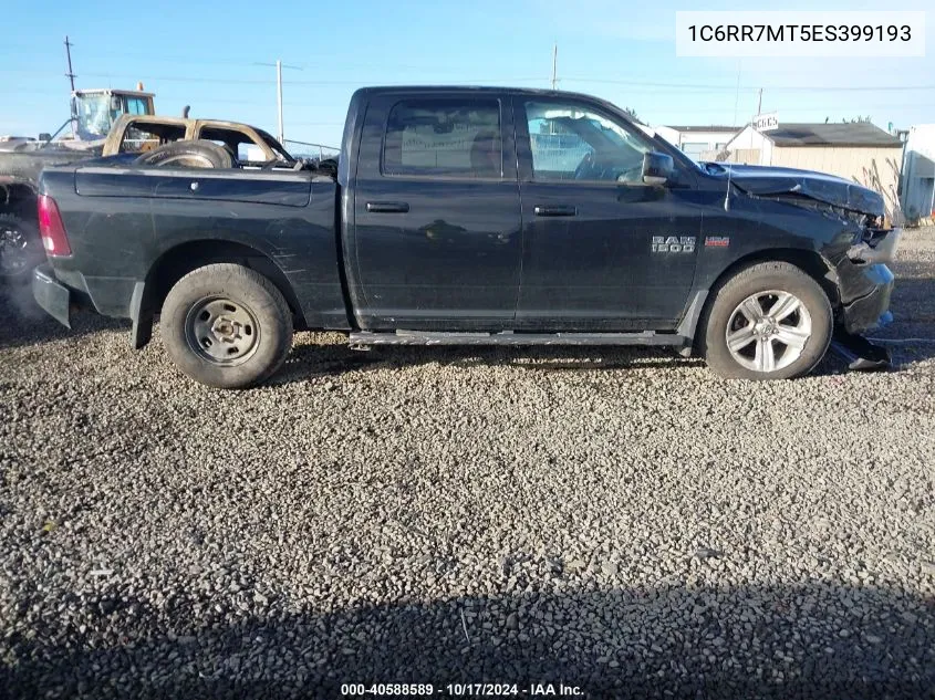 2014 Ram 1500 Sport VIN: 1C6RR7MT5ES399193 Lot: 40588589