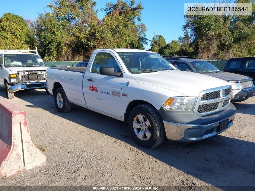 2014 Ram 1500 Tradesman VIN: 3C6JR6DT8EG186544 Lot: 40589321