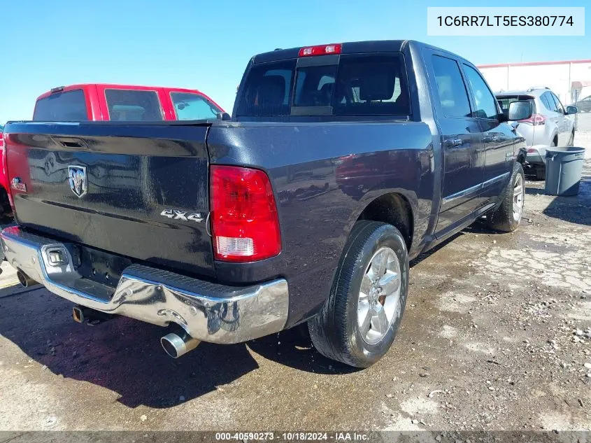 2014 Ram 1500 Big Horn VIN: 1C6RR7LT5ES380774 Lot: 40590273