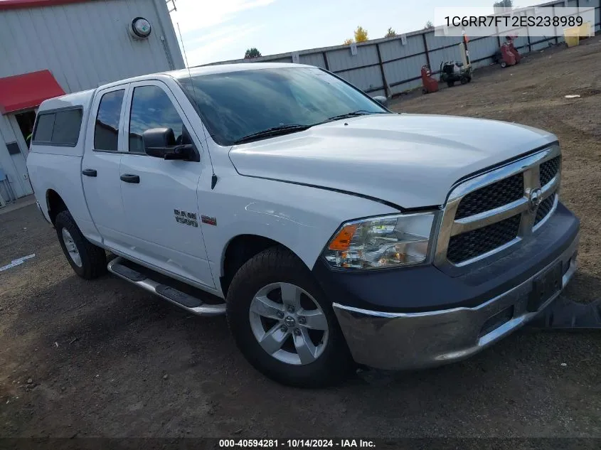 2014 Ram 1500 St VIN: 1C6RR7FT2ES238989 Lot: 40594281