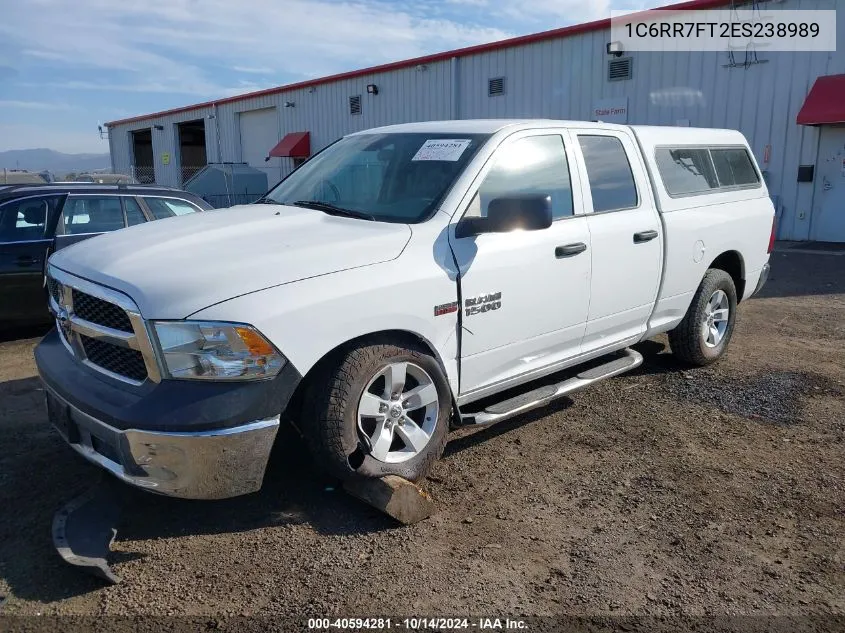 2014 Ram 1500 St VIN: 1C6RR7FT2ES238989 Lot: 40594281