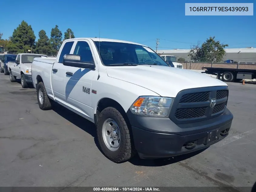 2014 Ram 1500 Tradesman VIN: 1C6RR7FT9ES439093 Lot: 40596364