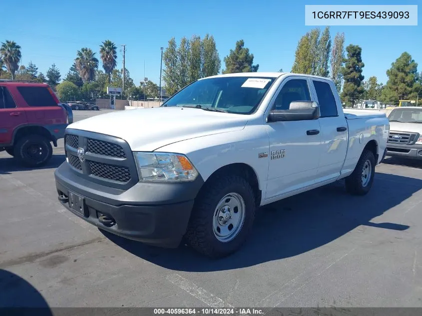 2014 Ram 1500 Tradesman VIN: 1C6RR7FT9ES439093 Lot: 40596364