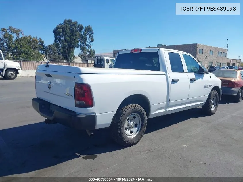 2014 Ram 1500 Tradesman VIN: 1C6RR7FT9ES439093 Lot: 40596364