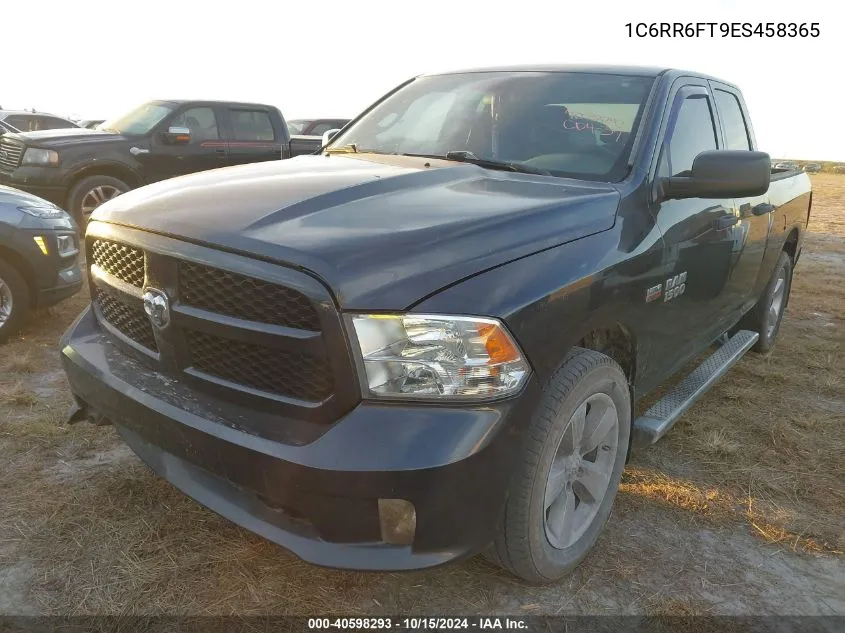 2014 Ram 1500 Express VIN: 1C6RR6FT9ES458365 Lot: 40598293