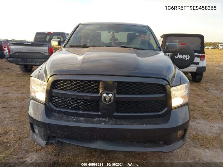 2014 Ram 1500 Express VIN: 1C6RR6FT9ES458365 Lot: 40598293