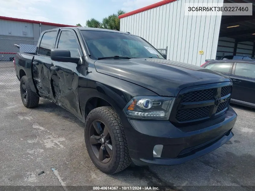 2014 Ram 1500 Express VIN: 3C6RR6KT3EG227460 Lot: 40614367