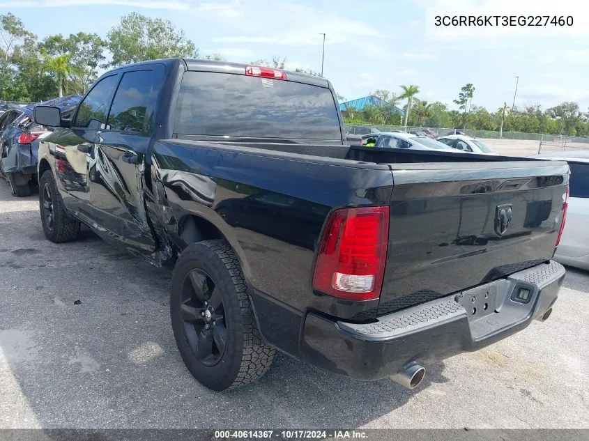 2014 Ram 1500 Express VIN: 3C6RR6KT3EG227460 Lot: 40614367