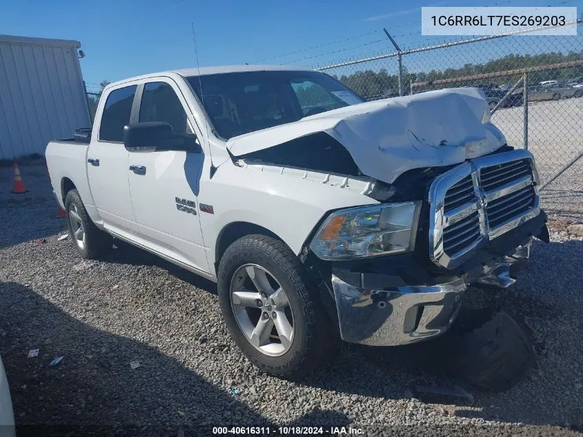 2014 Ram 1500 Big Horn VIN: 1C6RR6LT7ES269203 Lot: 40616311