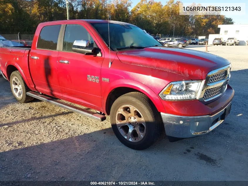 2014 Ram 1500 Laramie VIN: 1C6RR7NT3ES121343 Lot: 40621074