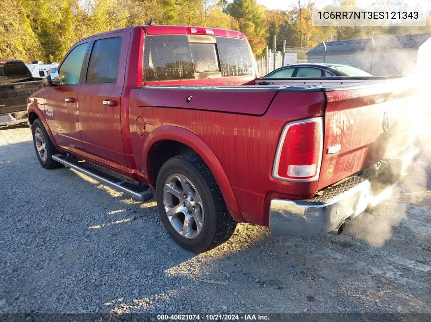 2014 Ram 1500 Laramie VIN: 1C6RR7NT3ES121343 Lot: 40621074