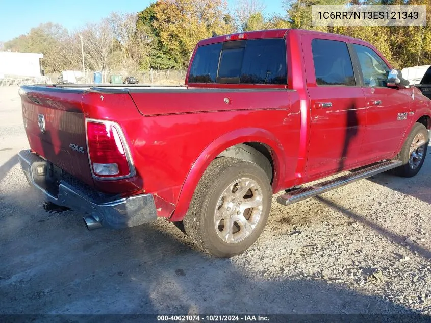 2014 Ram 1500 Laramie VIN: 1C6RR7NT3ES121343 Lot: 40621074