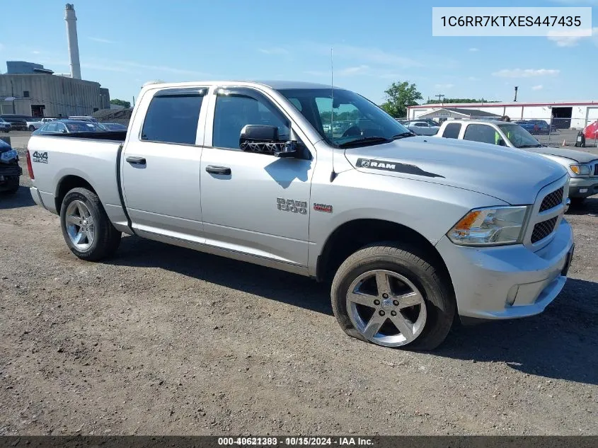 2014 Ram 1500 Express VIN: 1C6RR7KTXES447435 Lot: 40621383