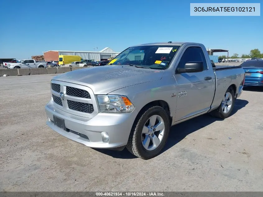 2014 Ram 1500 Express VIN: 3C6JR6AT5EG102121 Lot: 40621934