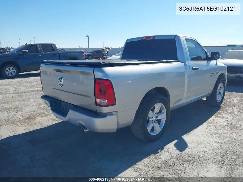 2014 Ram 1500 Express VIN: 3C6JR6AT5EG102121 Lot: 40621934