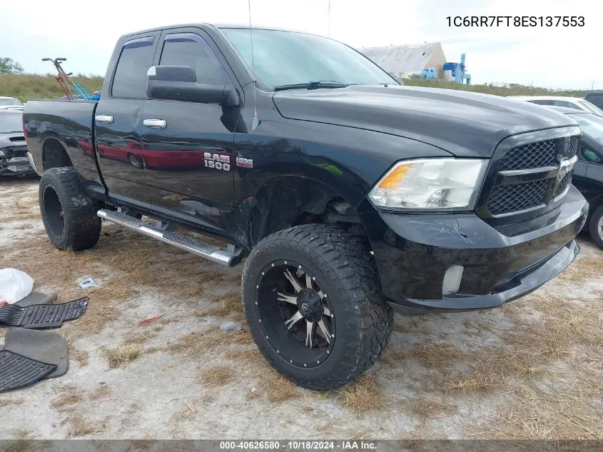 2014 Ram 1500 Express VIN: 1C6RR7FT8ES137553 Lot: 40626580