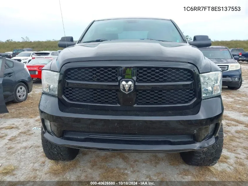 2014 Ram 1500 Express VIN: 1C6RR7FT8ES137553 Lot: 40626580