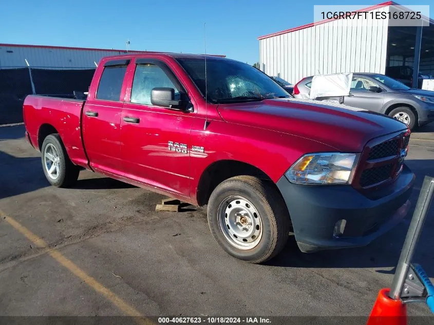 2014 Ram 1500 Express VIN: 1C6RR7FT1ES168725 Lot: 40627623