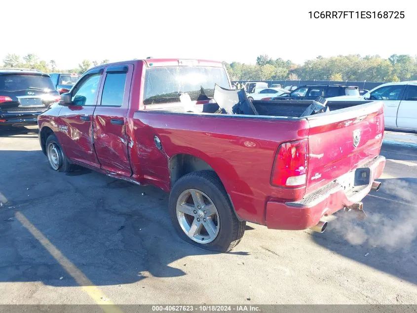 2014 Ram 1500 Express VIN: 1C6RR7FT1ES168725 Lot: 40627623