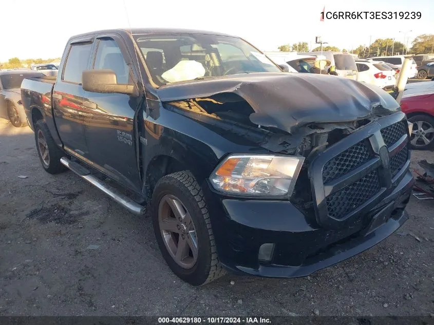 2014 Ram 1500 Express VIN: 1C6RR6KT3ES319239 Lot: 40629180