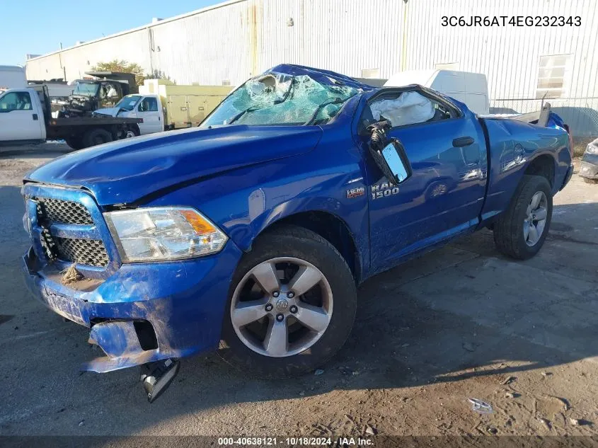 2014 Ram 1500 Express VIN: 3C6JR6AT4EG232343 Lot: 40638121